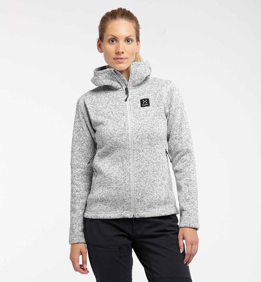 Haglöfs Womens Swook Fleece White New Zealand 84031PSDI